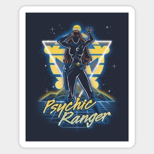 Retro Psychic Ranger Magnet